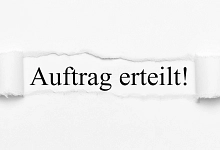 Bild "Auftrag erteilt" Bild "Auftrag erteilt"
