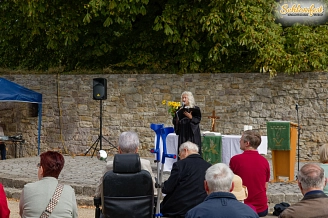 Gottesdienst im Barockgarten