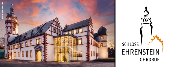Schloss Ehrenstein mit Logo