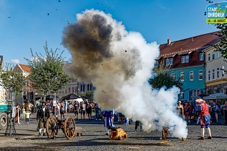 Stadtfest Ohrdruf 2024 - Kanonenschuss