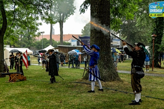 Stadtfest Ohrdruf 2024 - Kanonenschuss