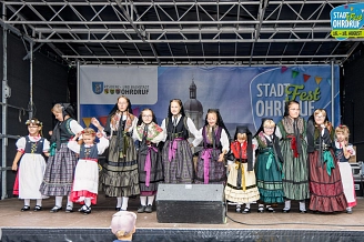 Stadtfest Ohrdruf 2024 - Kinder-Trachten-Tanzgruppe