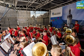 Stadtfest Ohrdruf 2024 - Kinder- und Jugendblasorchester Wölfis