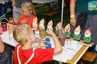 Stadtfest Ohrdruf 2024 - Zwerge bemalen