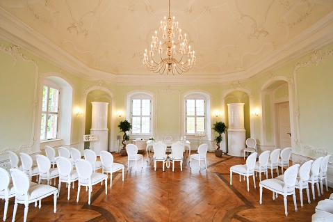 Trauzimmer Rokokosaal Schloss Ehrenstein&nbsp;&copy;&nbsp;Einheitsgemeinde Ohrdruf